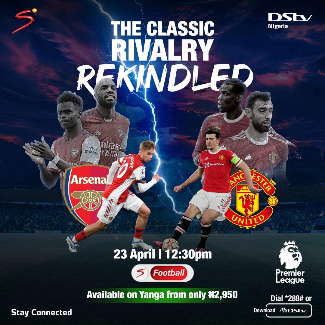 Arsenal Vs Manchester United Today; 5:30PM - Sports - Nigeria